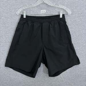Birddogs Men's Size Small Regular Black Lined 7" Inseam Activewear Shorts